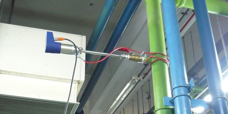 VPFlowScope installed in compressed air installation