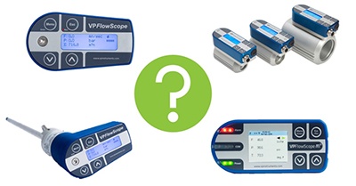 Select the right flow meter Select the right VPFlowScope flow meter