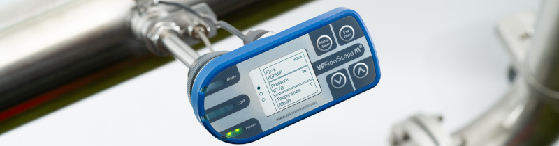 VPFlowScope M flow meter for compressed air and technical gas