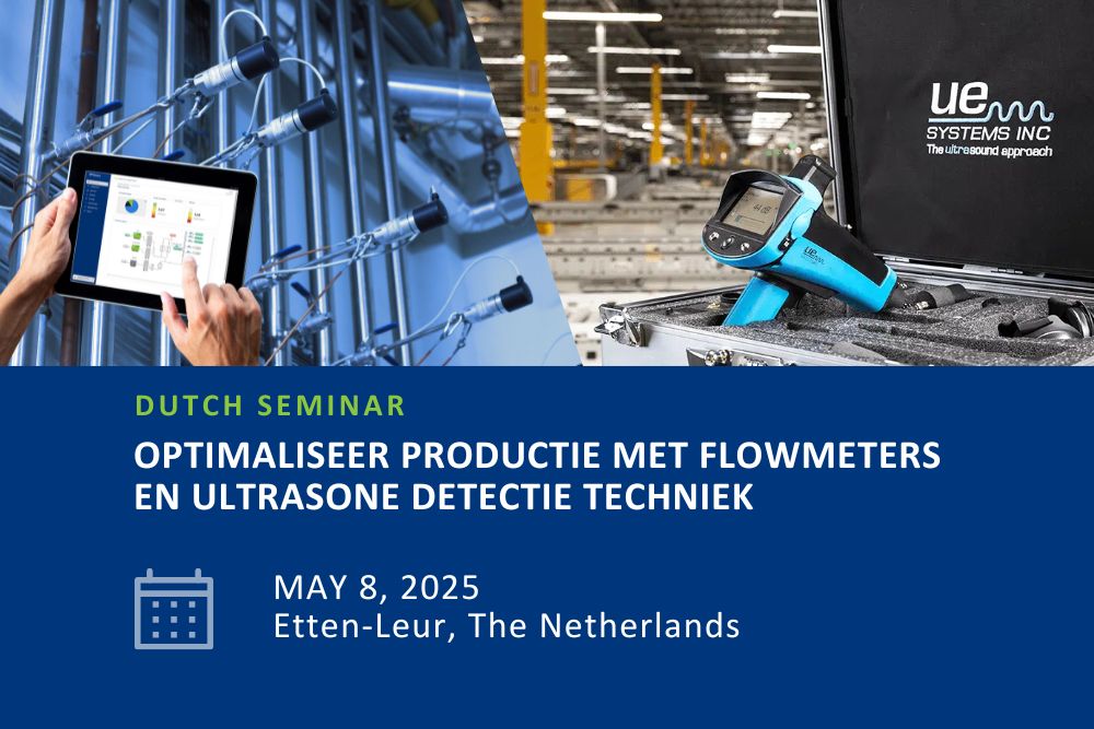 Dutch Seminar ''Optimaliseer productie met flowmeters en ultrasone detectie techniek